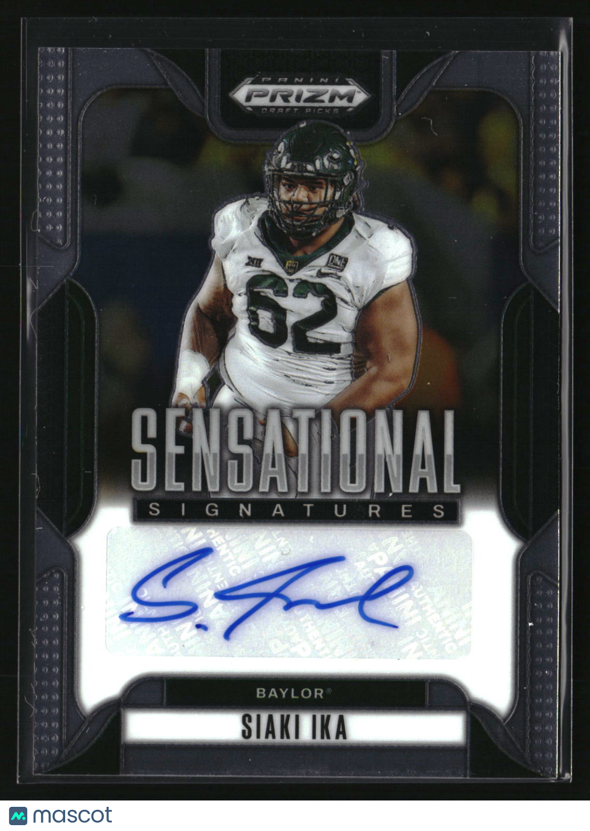 Siaki Ika 2025 Panini Prizm Draft Picks Sensational Signatures #SS-SIA