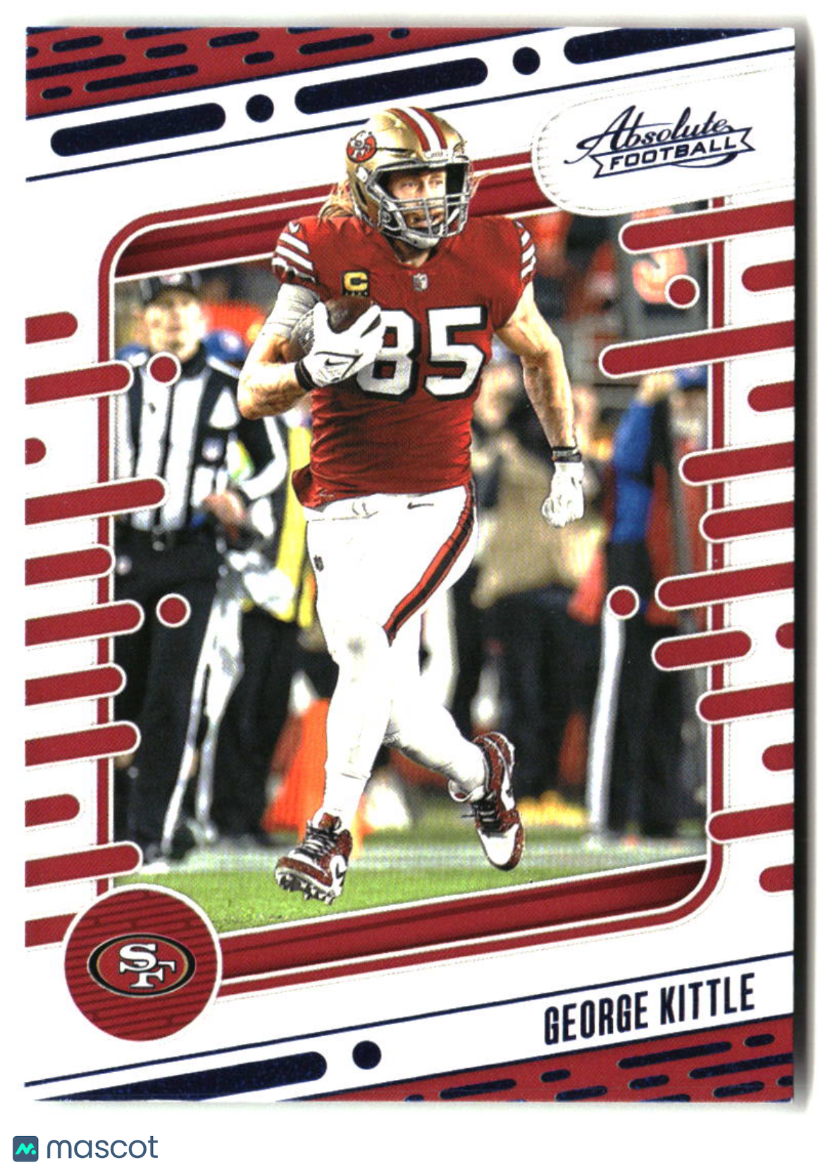 George Kittle 2024 Panini Absolute Blue #92