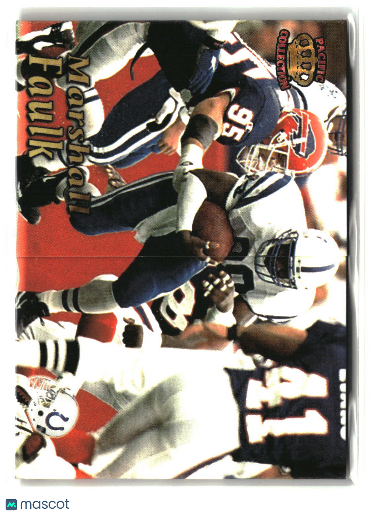 Marshall Faulk 1995 Pacific Triple Folders #43