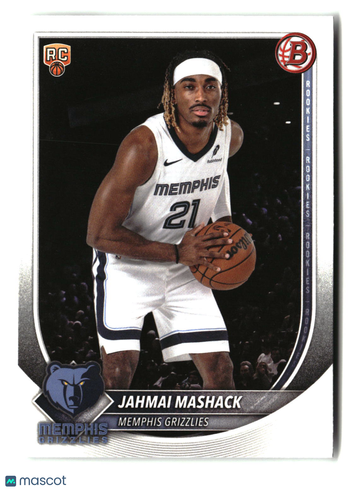 Jahmai Mashack 2025-26 Bowman #54