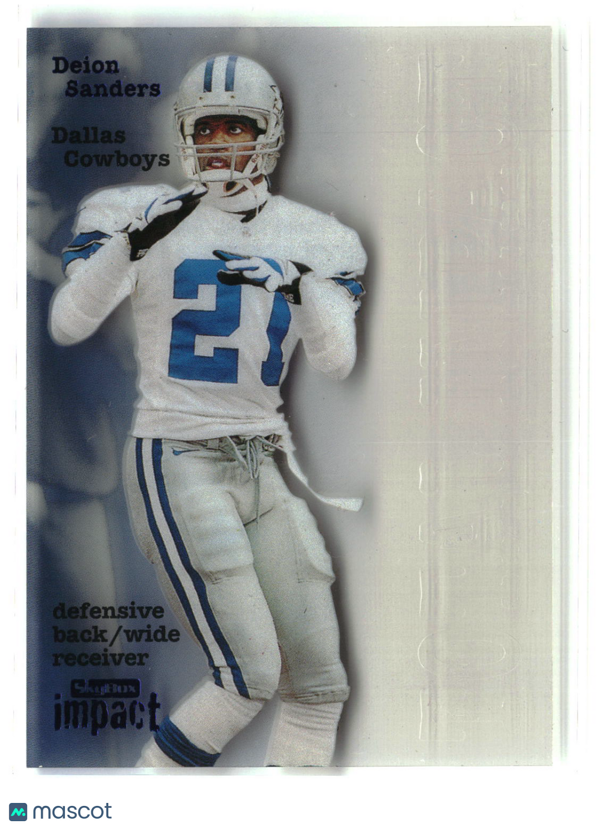 Deion Sanders 1997 SkyBox Impact Total Impact #9