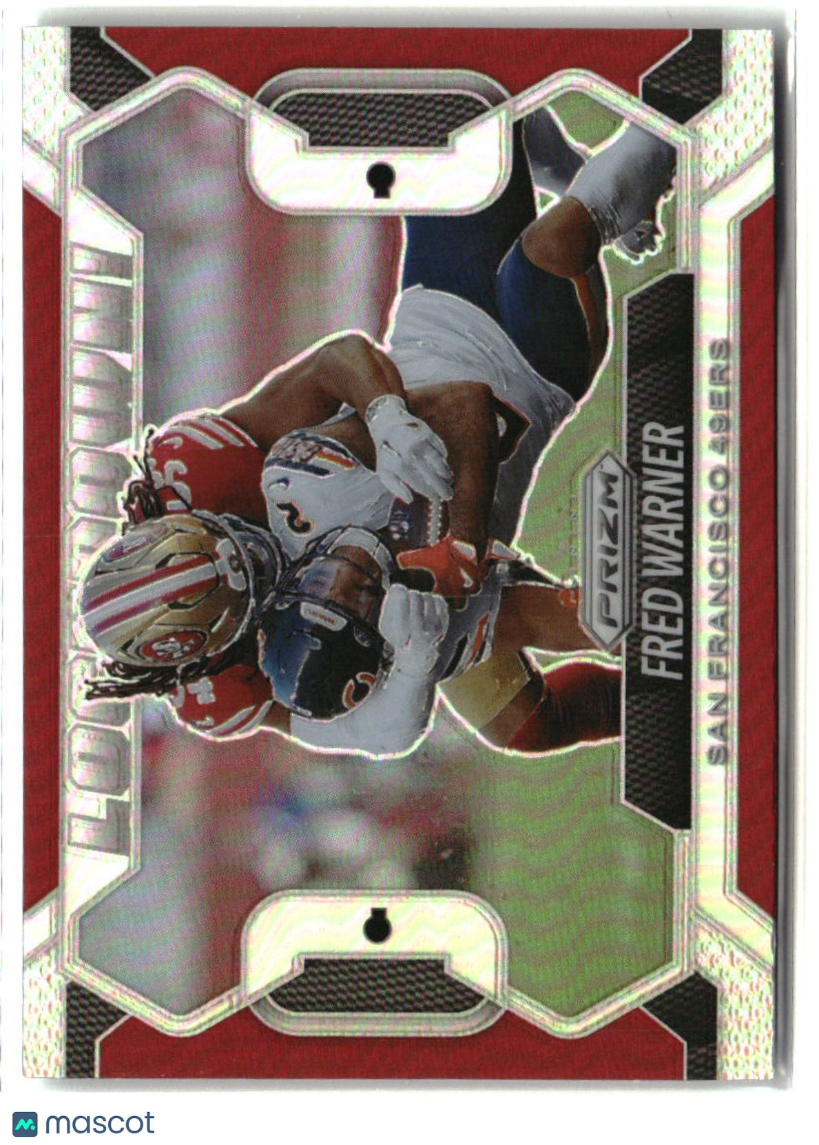 Fred Warner 2025 Panini Prizm Lockdown! #18