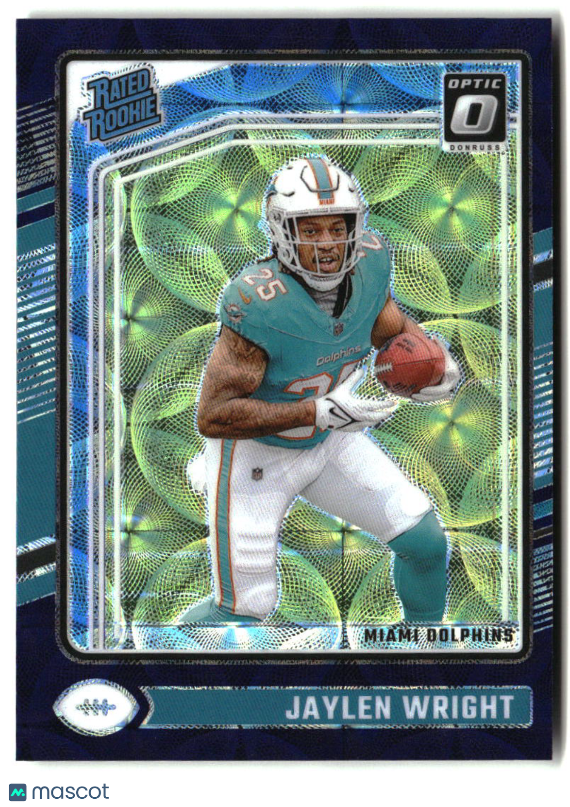 Jaylen Wright 2024 Donruss Optic Purple Scope #249