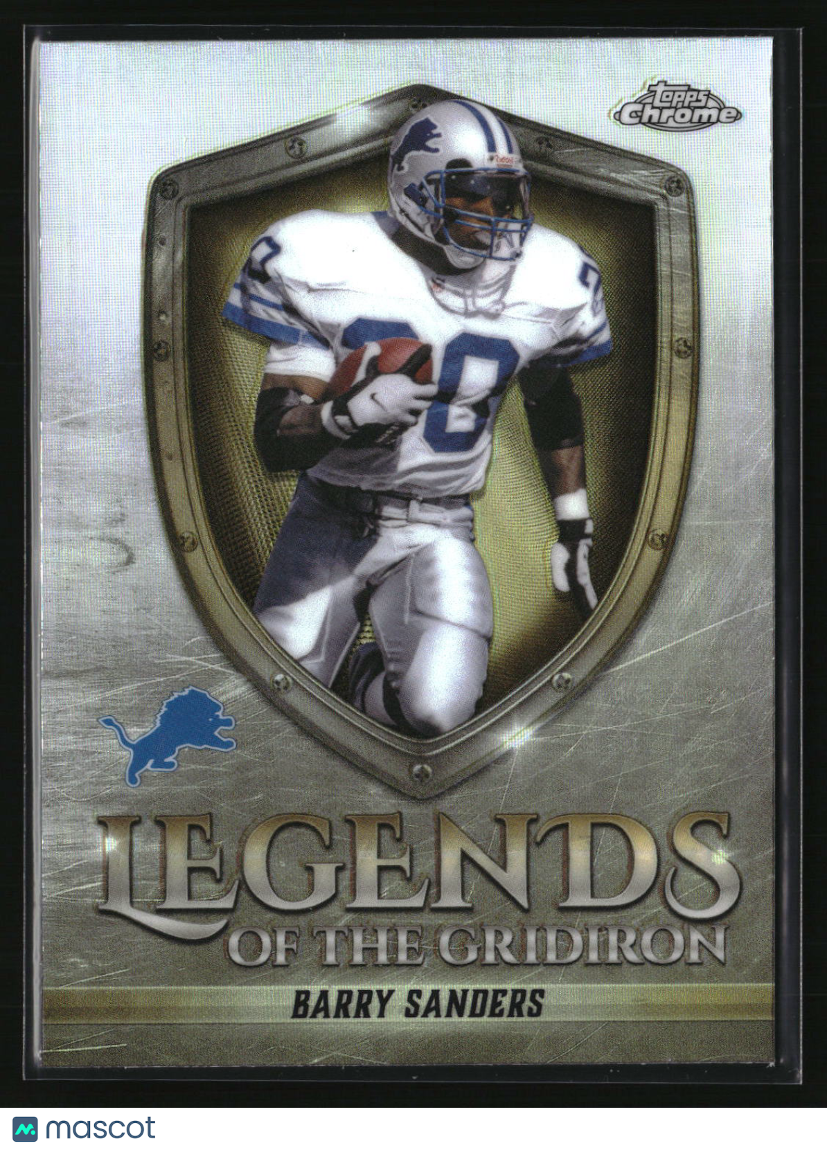 Barry Sanders 2025 Chrome Football Legends Of The Gridiron Refractor #LOG-11