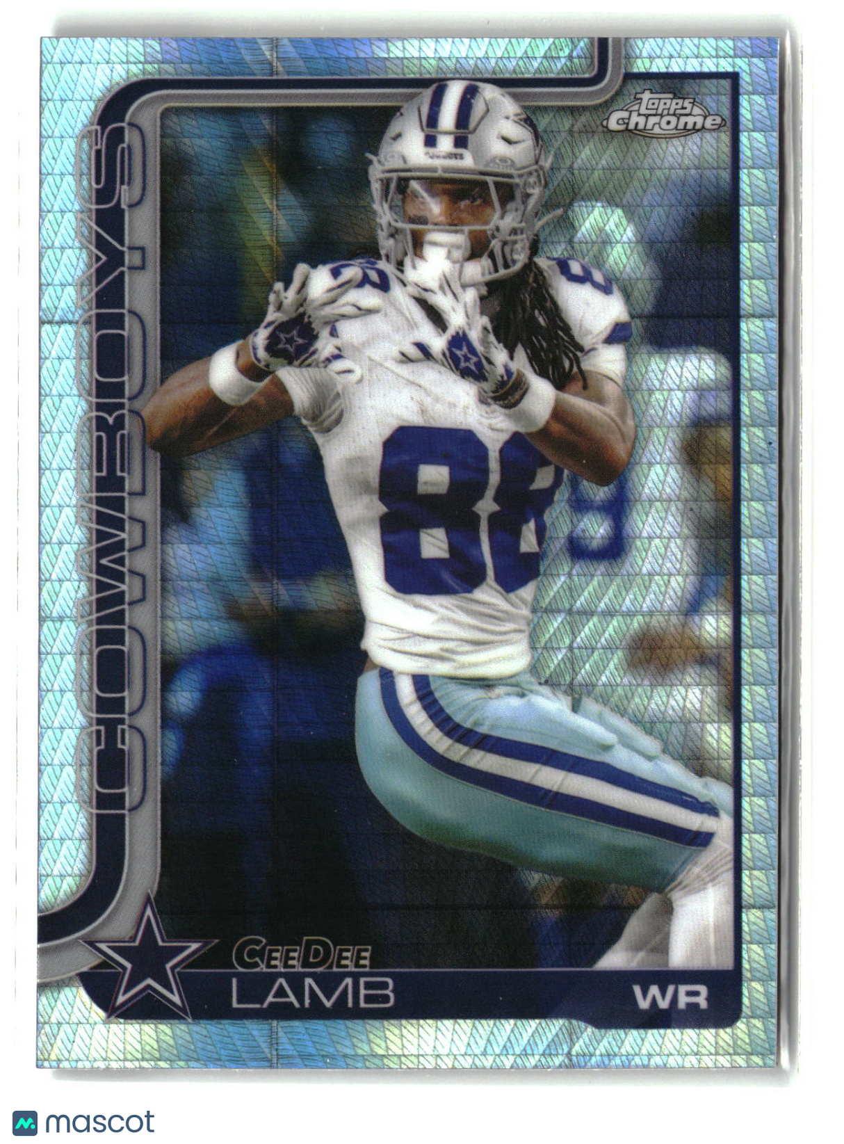 CeeDee Lamb 2025 Topps Chrome Prism Refractor #76