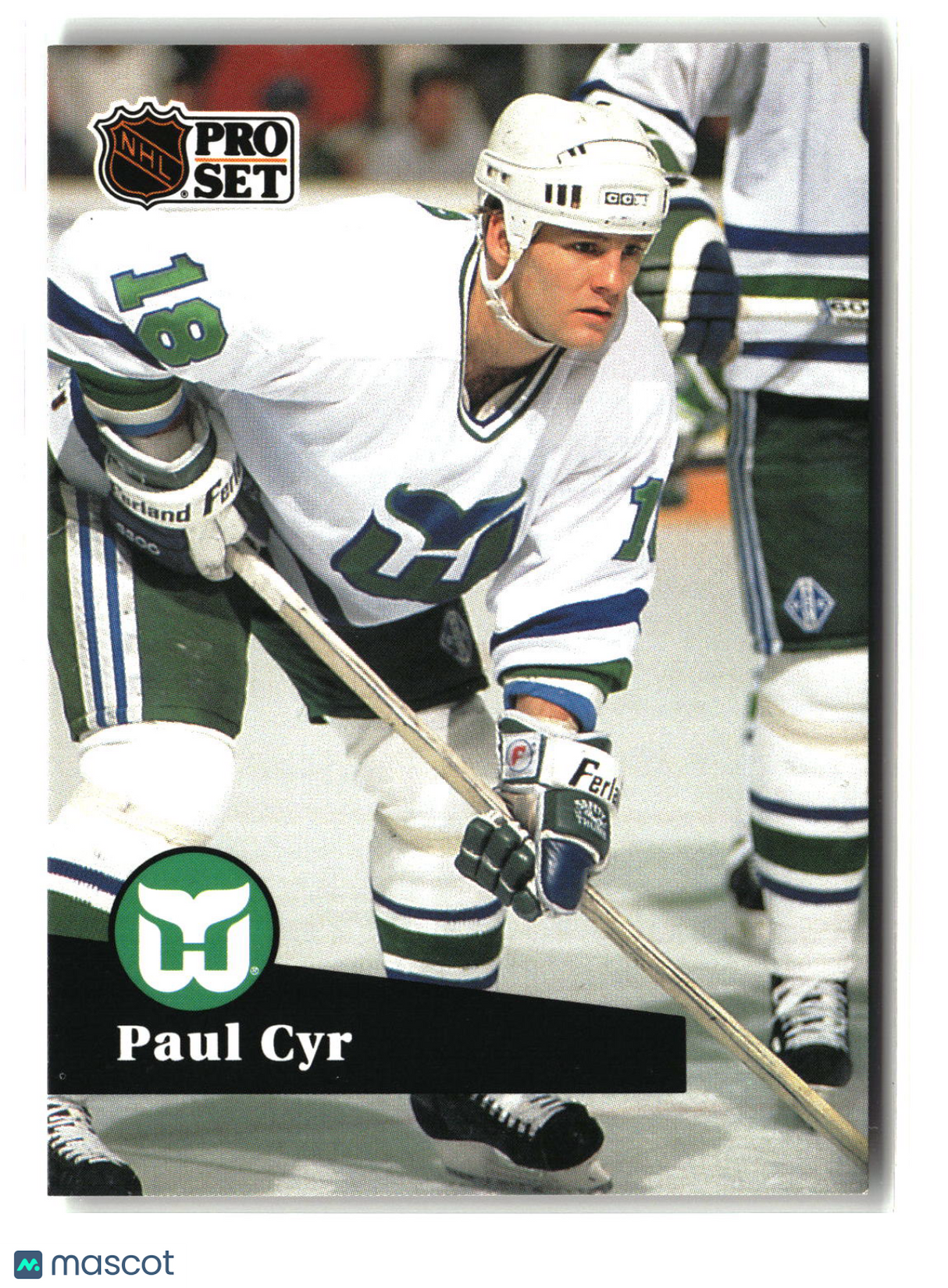 Paul Cyr 1991-92 Pro Set French #88