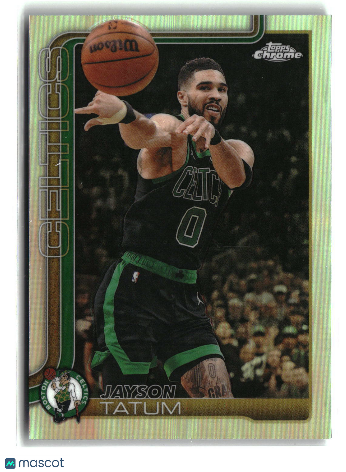 Jayson Tatum 2025-26 Topps Chrome Update Refractor #8