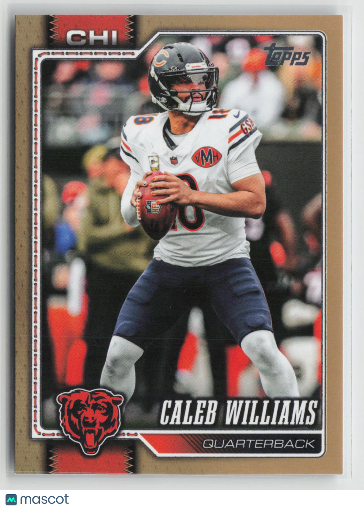 Caleb Williams 2026 Topps Flagship Gold #35