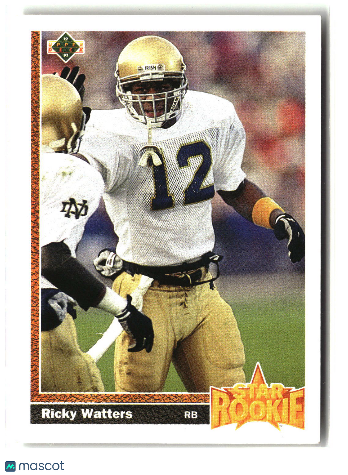 Ricky Watters 1991 Upper Deck #9