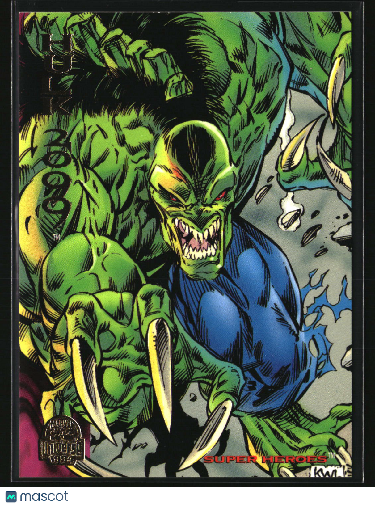 Hulk 2099 1994 Fleer Marvel Universe #176