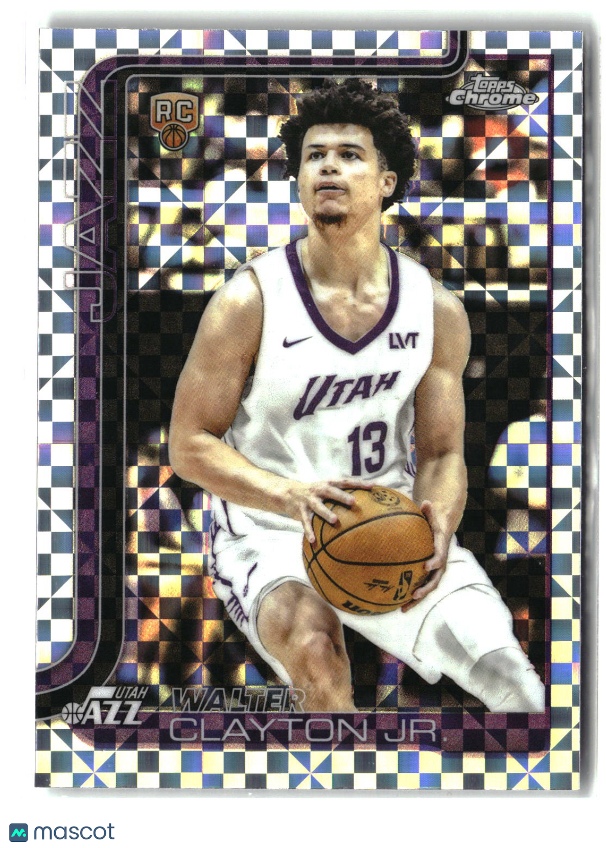 Walter Clayton Jr. 2025-26 Topps Chrome X-Fractor #268