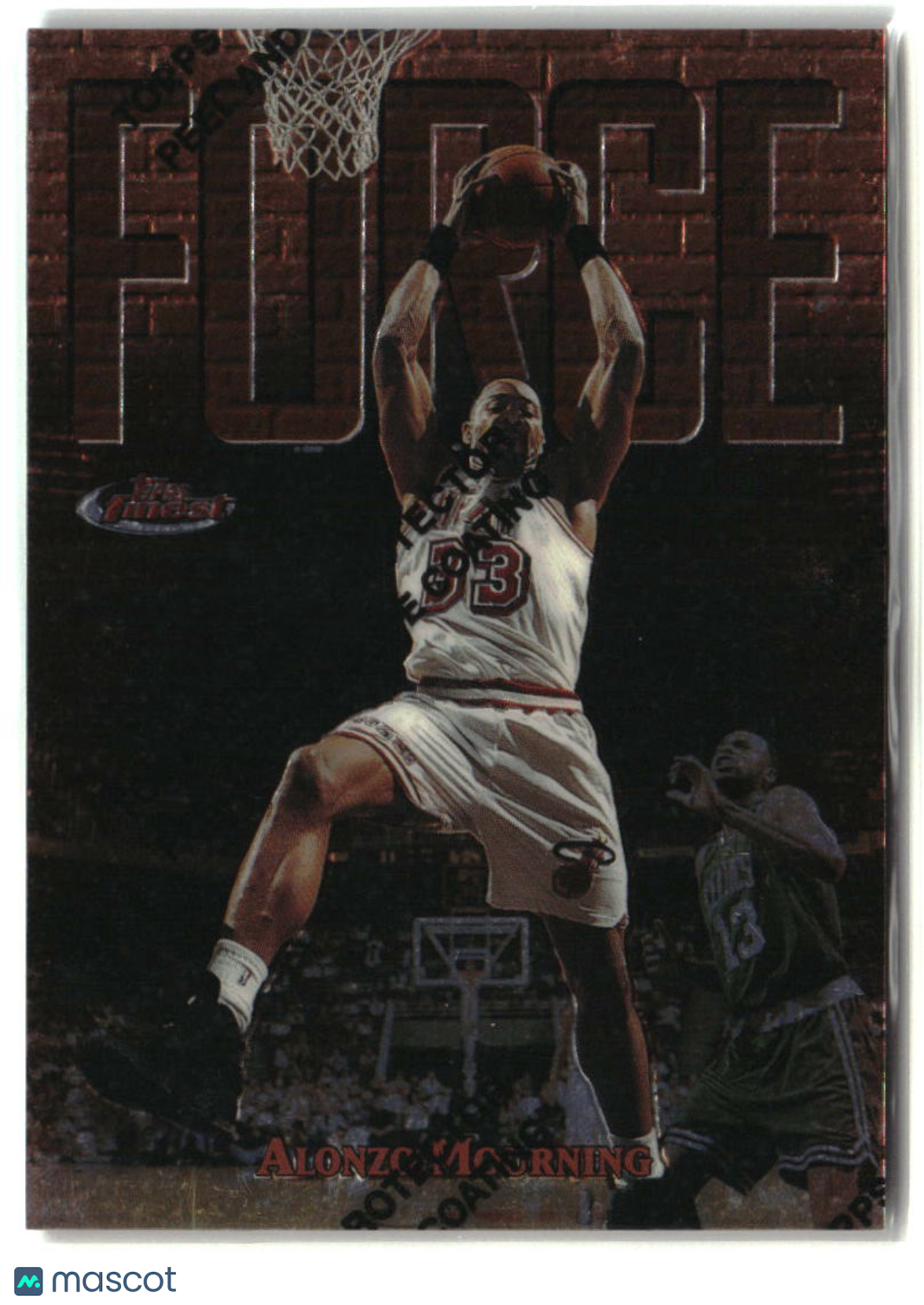 Alonzo Mourning 1997-98 Finest #69