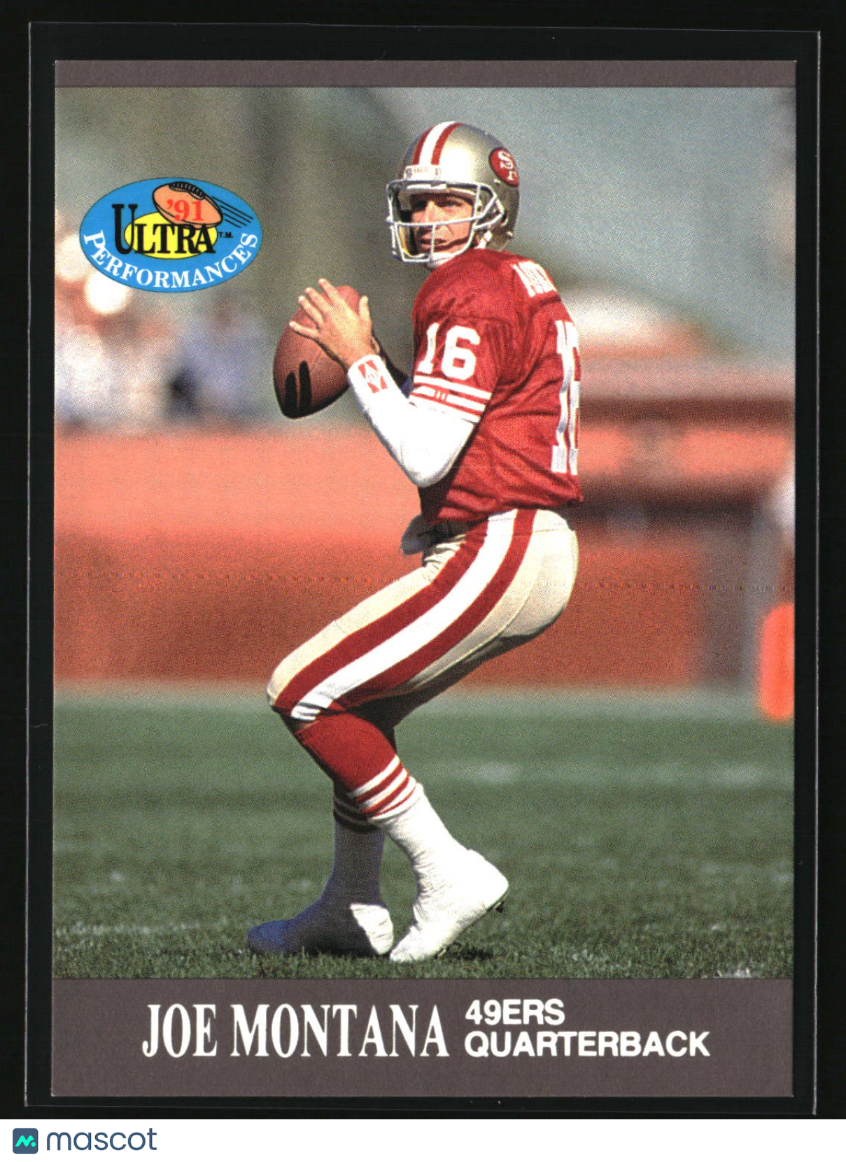 Joe Montana 1991 Ultra Ultra Performances #4