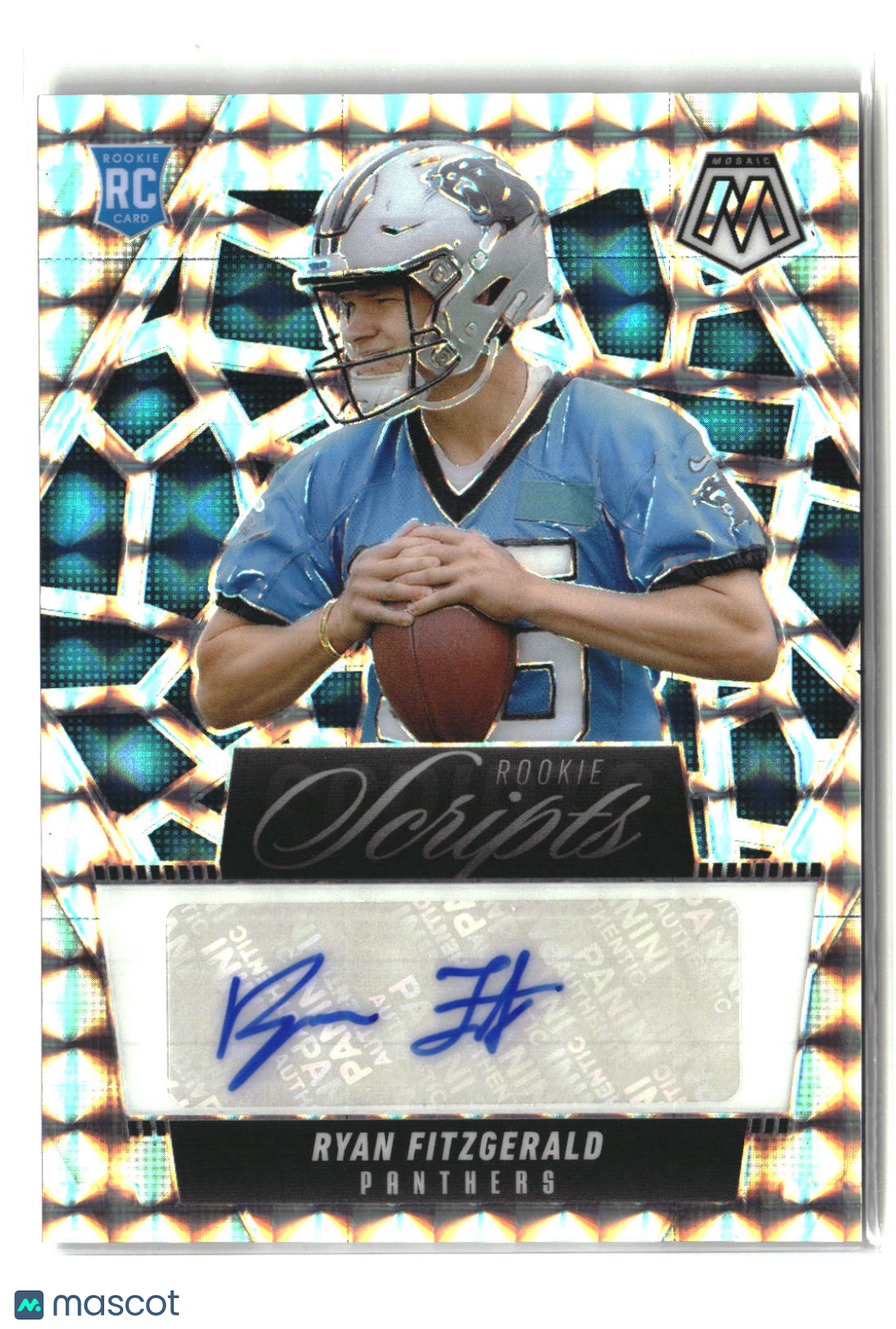 Ryan Fitzgerald 2025 Panini Mosaic Rookie Scripts #RS-RFD