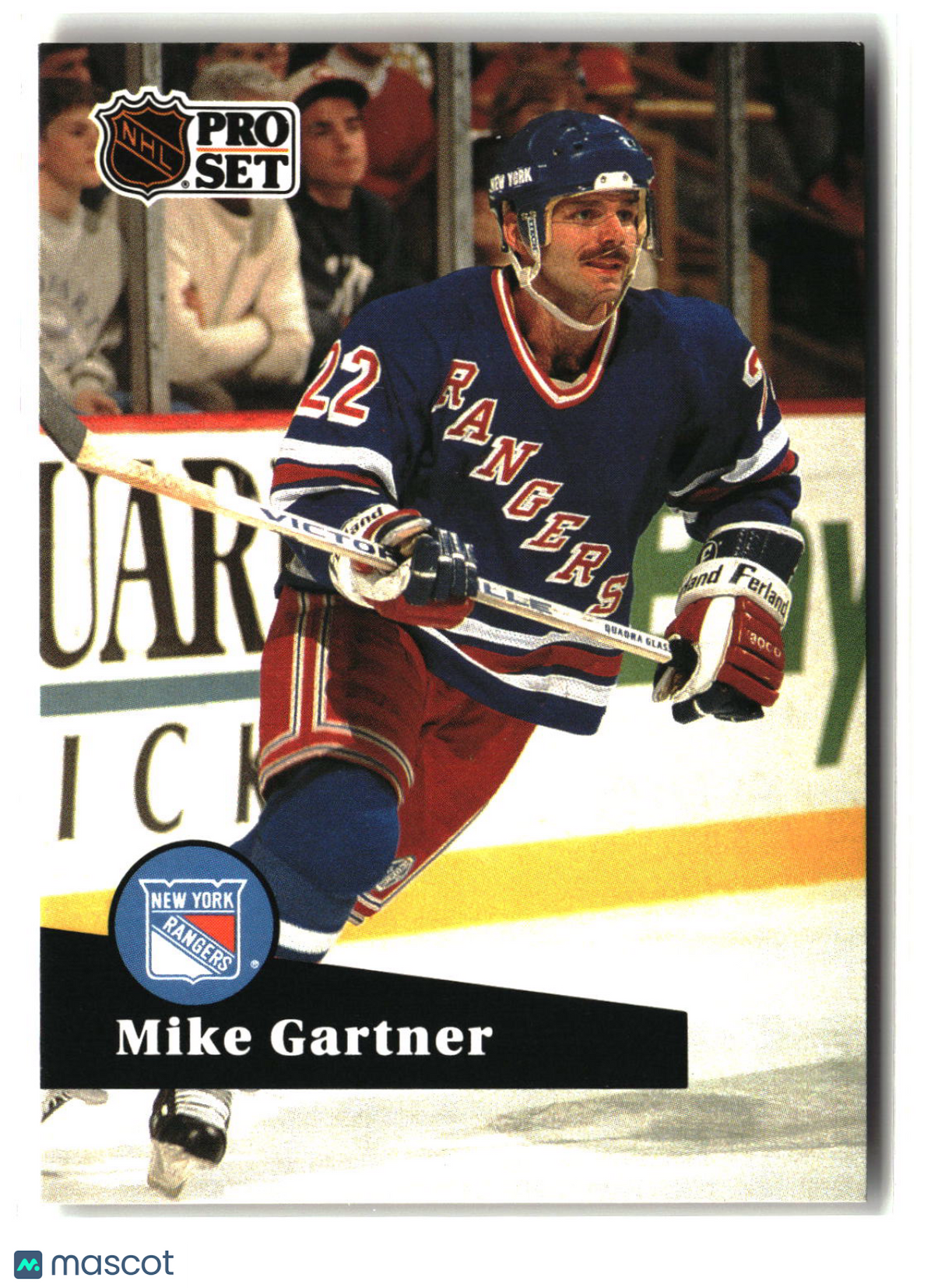 Mike Gartner 1991-92 Pro Set French #167