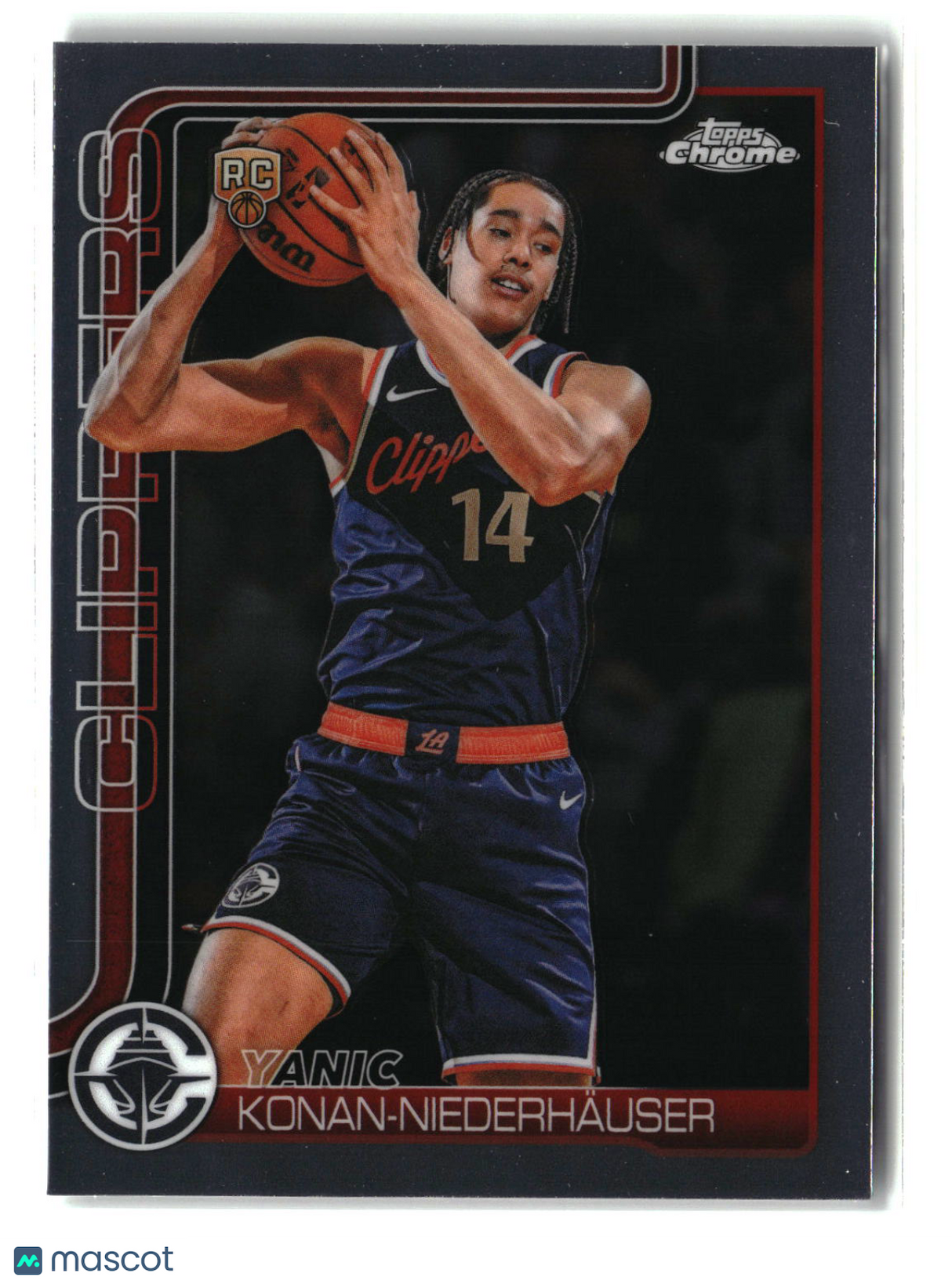 Yanic Konan-Niederhauser 2025-26 Topps Chrome Update #180