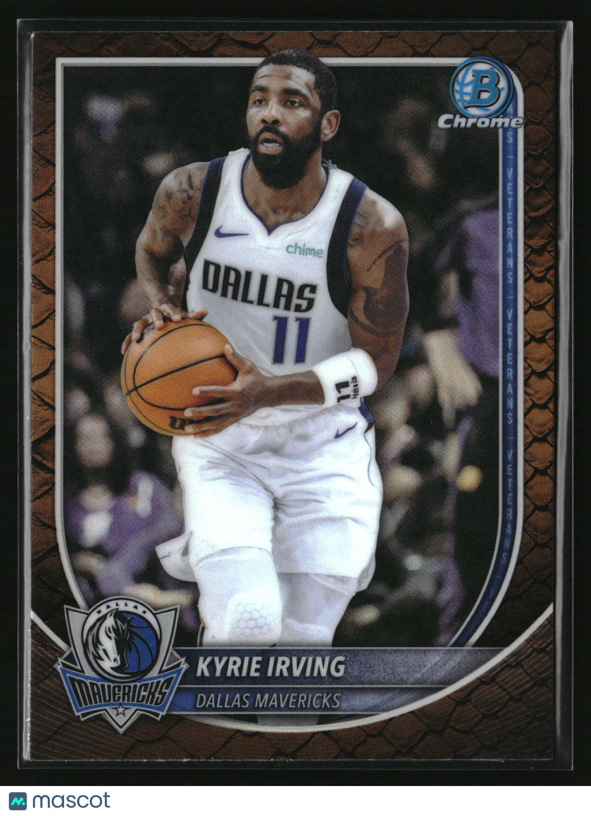 Kyrie Irving 2025-26 Bowman Chrome Reptilian Refractor #BCV-130