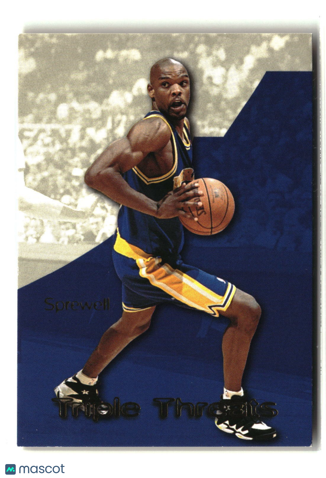Latrell Sprewell 1996-97 SkyBox Premium Triple Threats #TT3