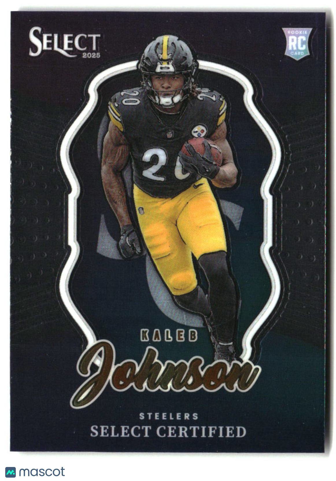Kaleb Johnson 2025 Panini Select Select Certified Rookies #22