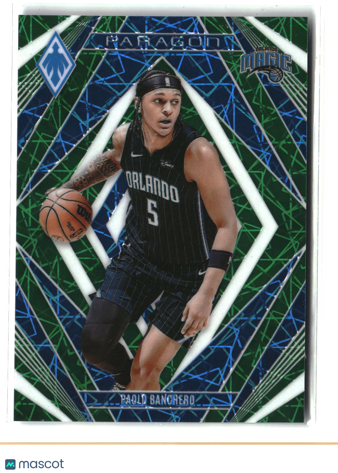 Paolo Banchero 2023-24 Panini Phoenix Paragon Phoenix Green Lazer #23 #/175