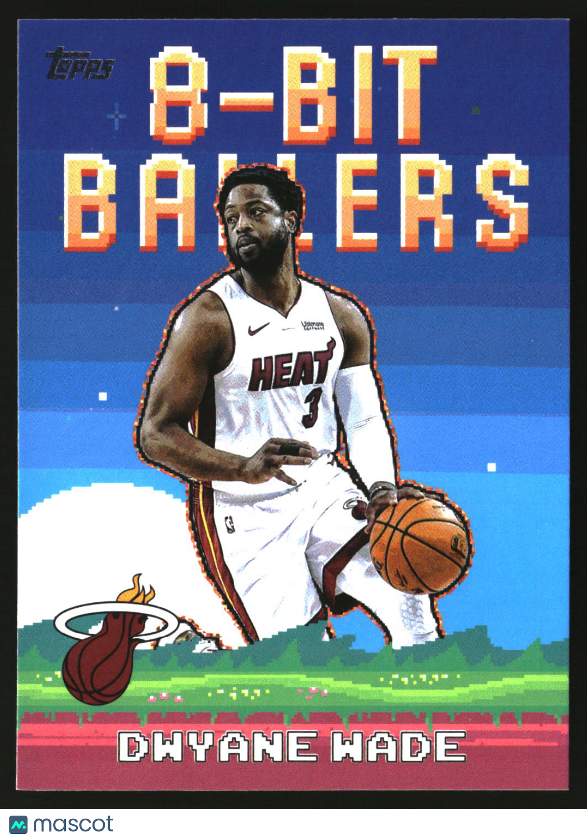 Dwyane Wade 2025-26 Topps 8-Bit Ballers #8B-23