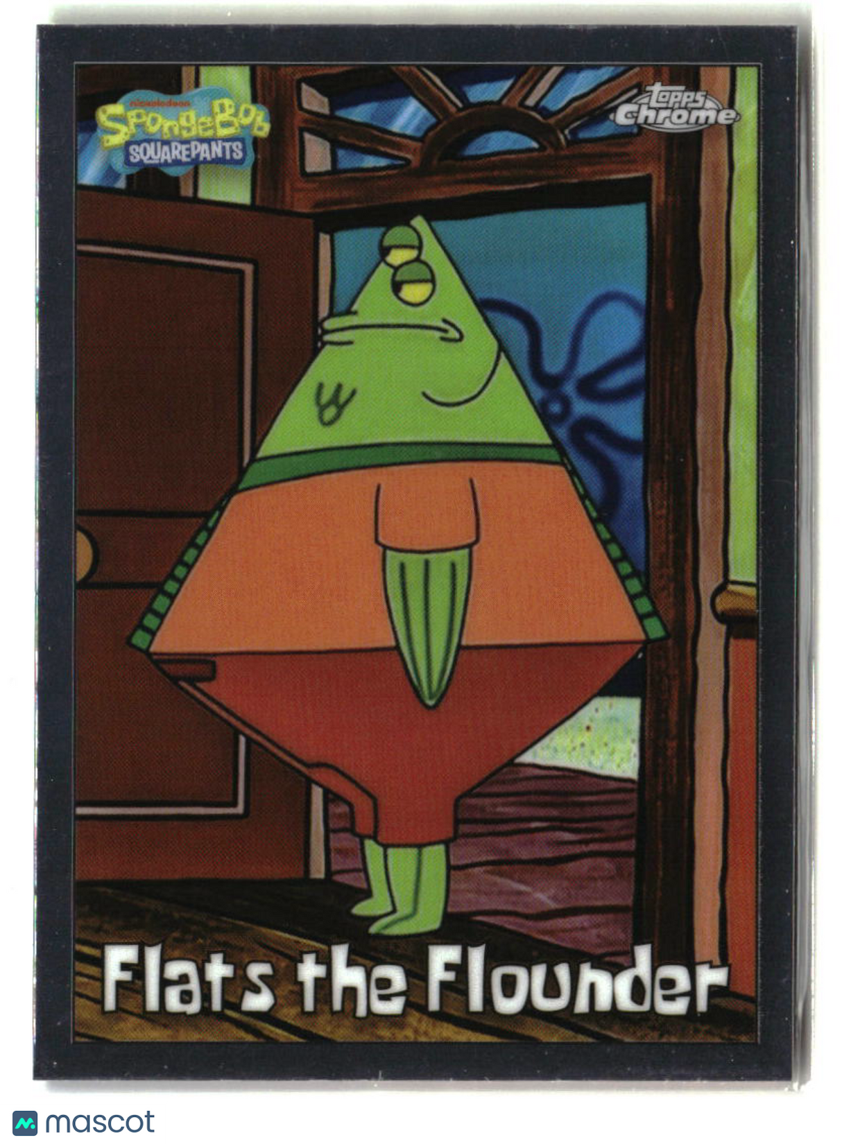 2025 Topps Chrome SpongeBob Flats the Flounder #32