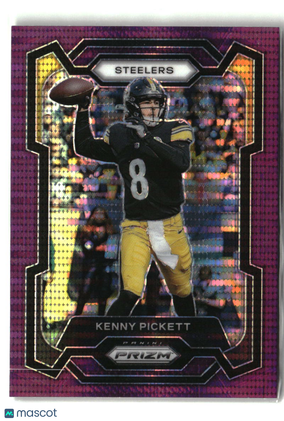 Kenny Pickett 2023 Panini Prizm Purple Pulsar #249