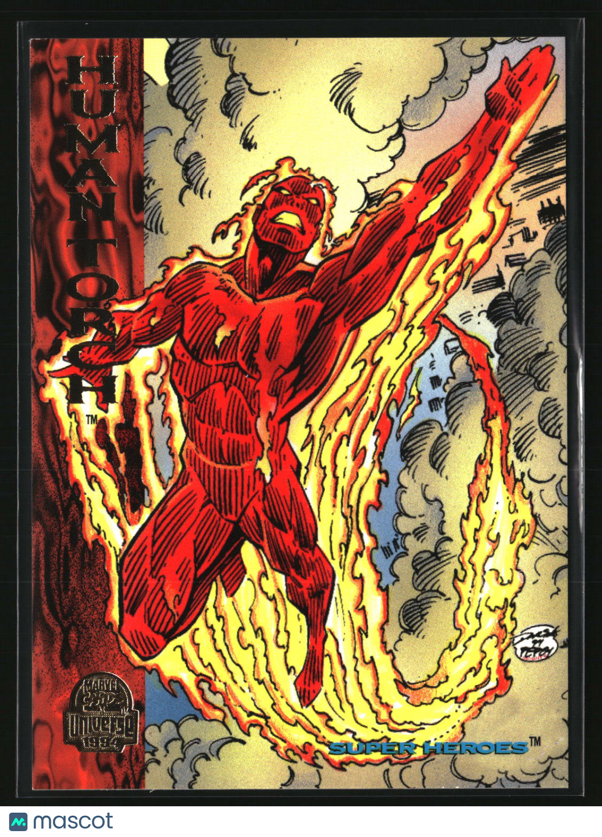 Human Torch 1994 Fleer Marvel Universe #191
