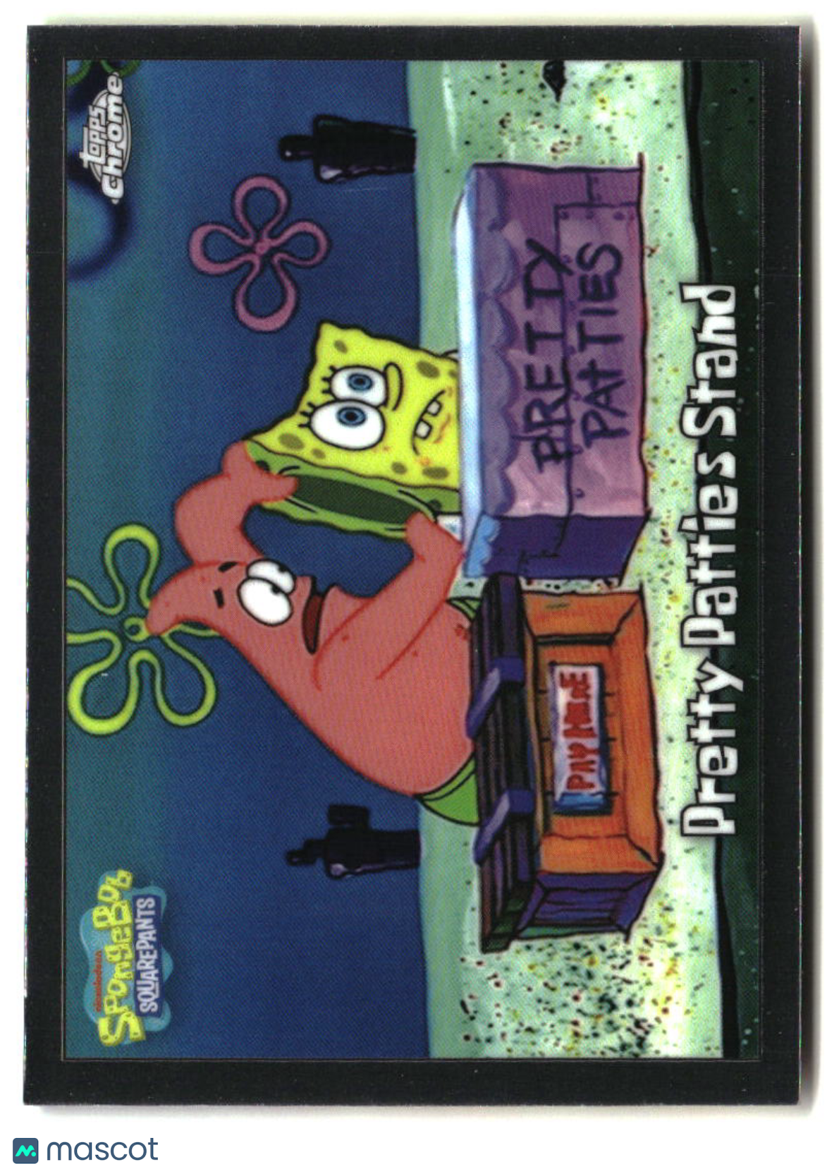 2025 Topps Chrome SpongeBob Pretty Patties Stand #62