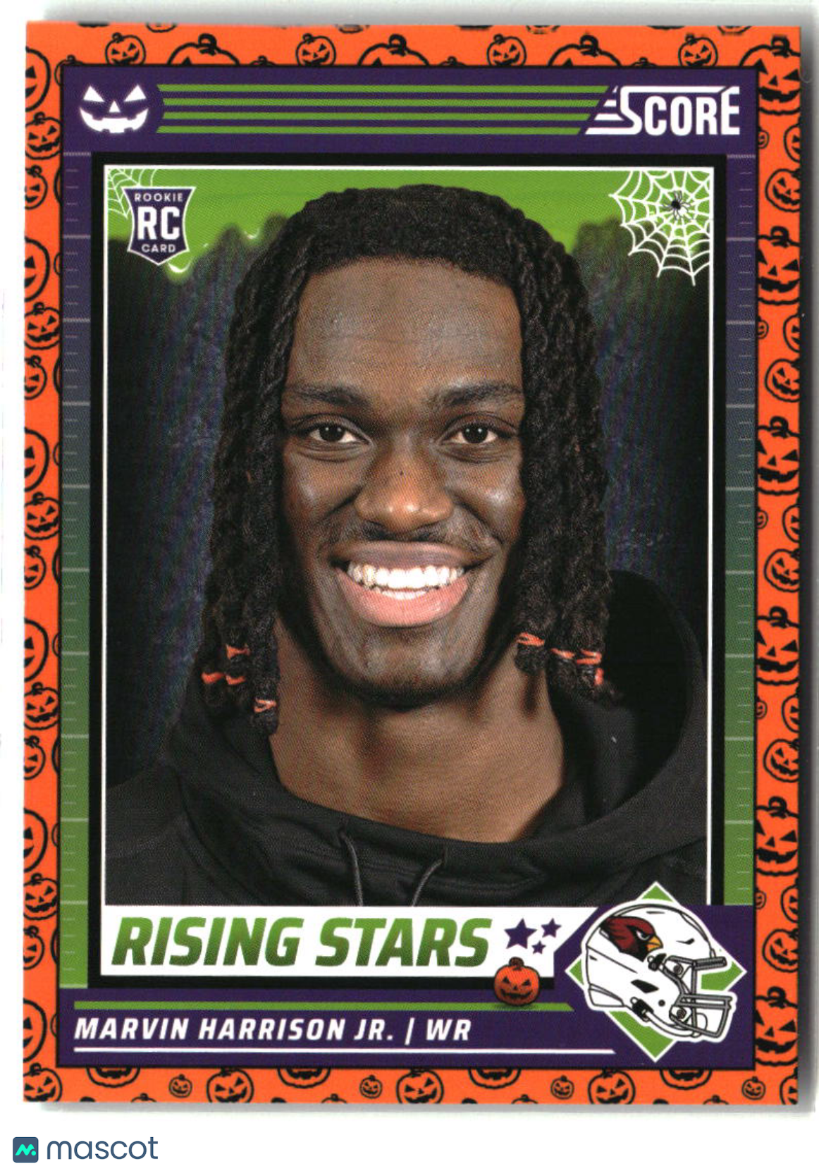 Marvin Harrison Jr. 2024 Score-A-Treat Rising Stars Orange Pumpkin #38