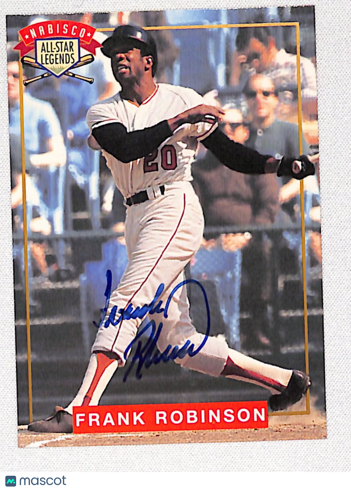 Frank Robinson 1994 Nabisco All-Star Legends Autographs #NNO