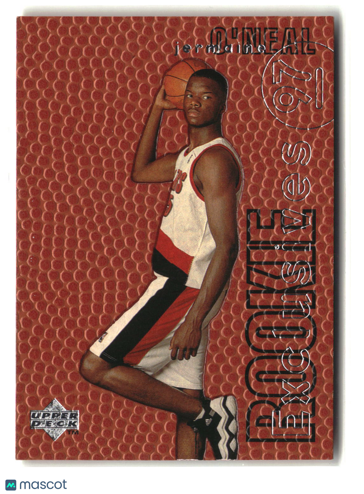 Jermaine O'Neal 1996-97 Upper Deck Rookie Exclusives #R19