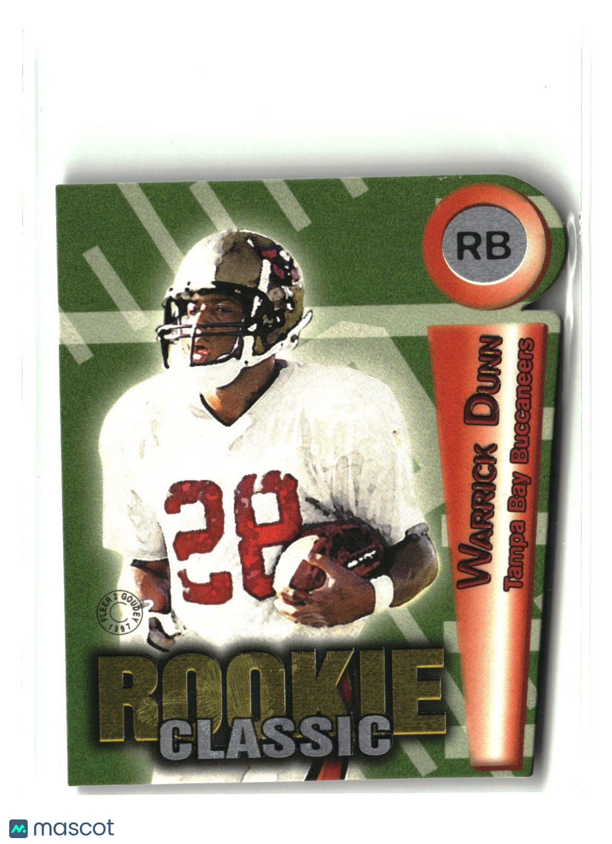 Warrick Dunn 1997 Fleer Goudey II Rookie Classics #8 RC