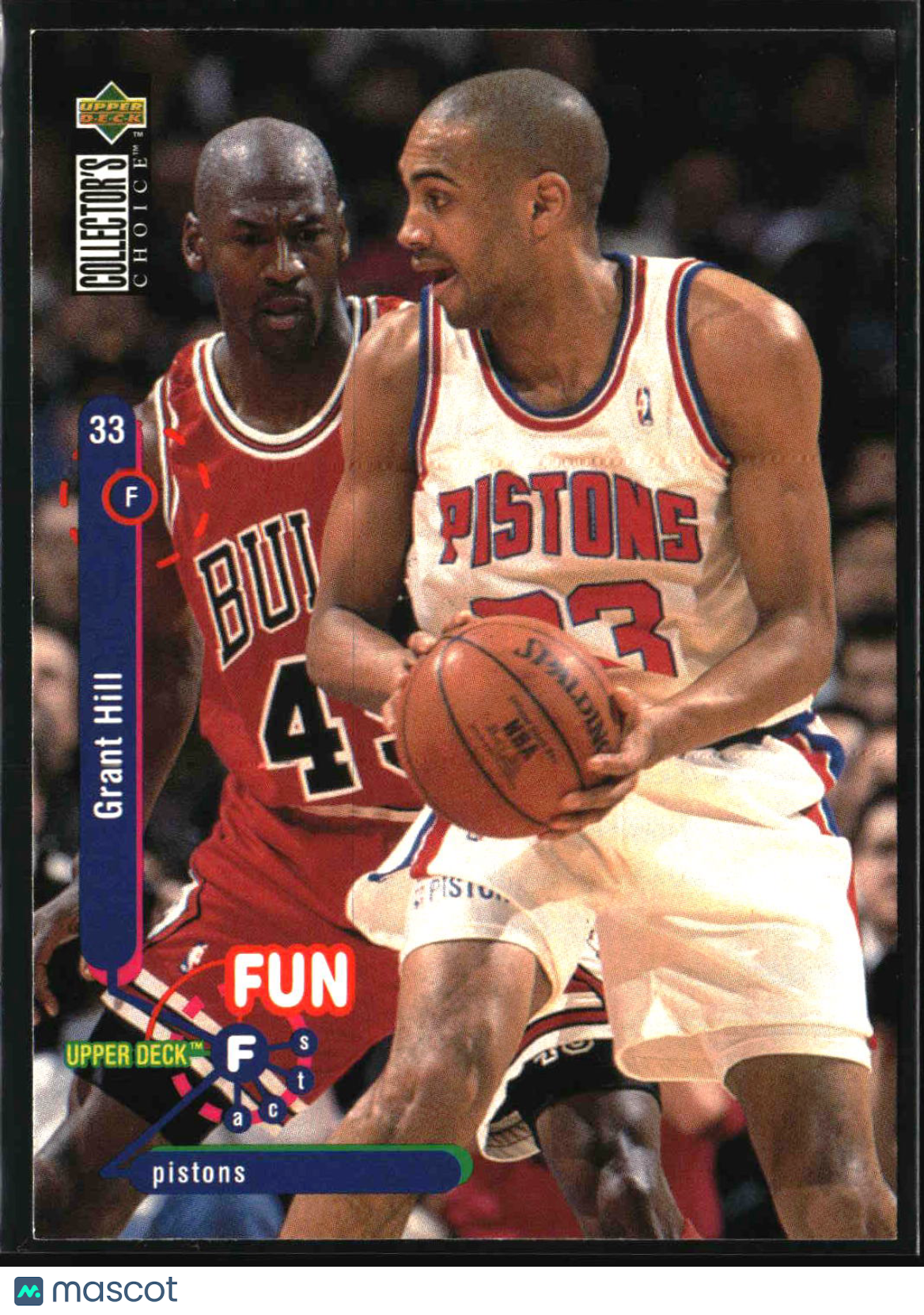 Grant Hill 1995-96 Collector's Choice #173