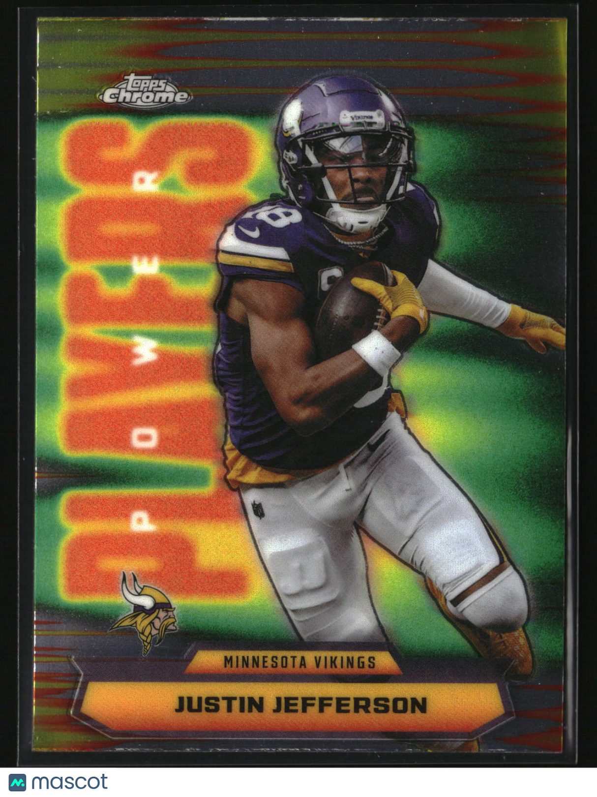 Justin Jefferson 2025 Topps Chrome Power Players #PP-22