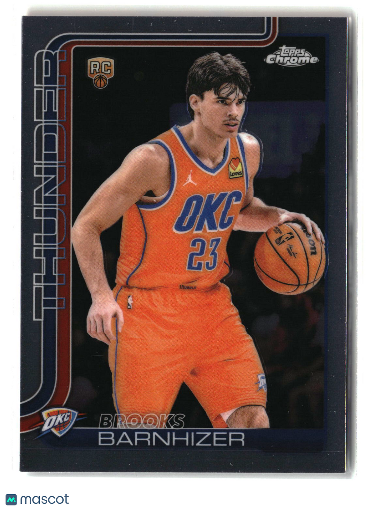 Brooks Barnhizer 2025-26 Topps Chrome Update #195