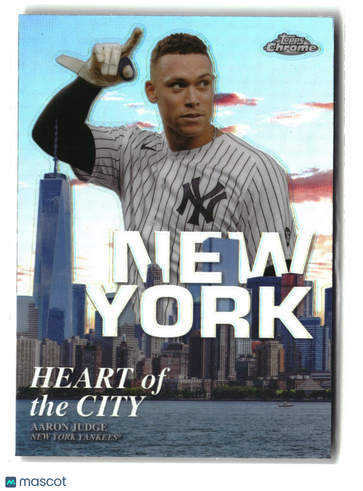 Aaron Judge 2022 Topps Chrome Heart of the City #HOC-13