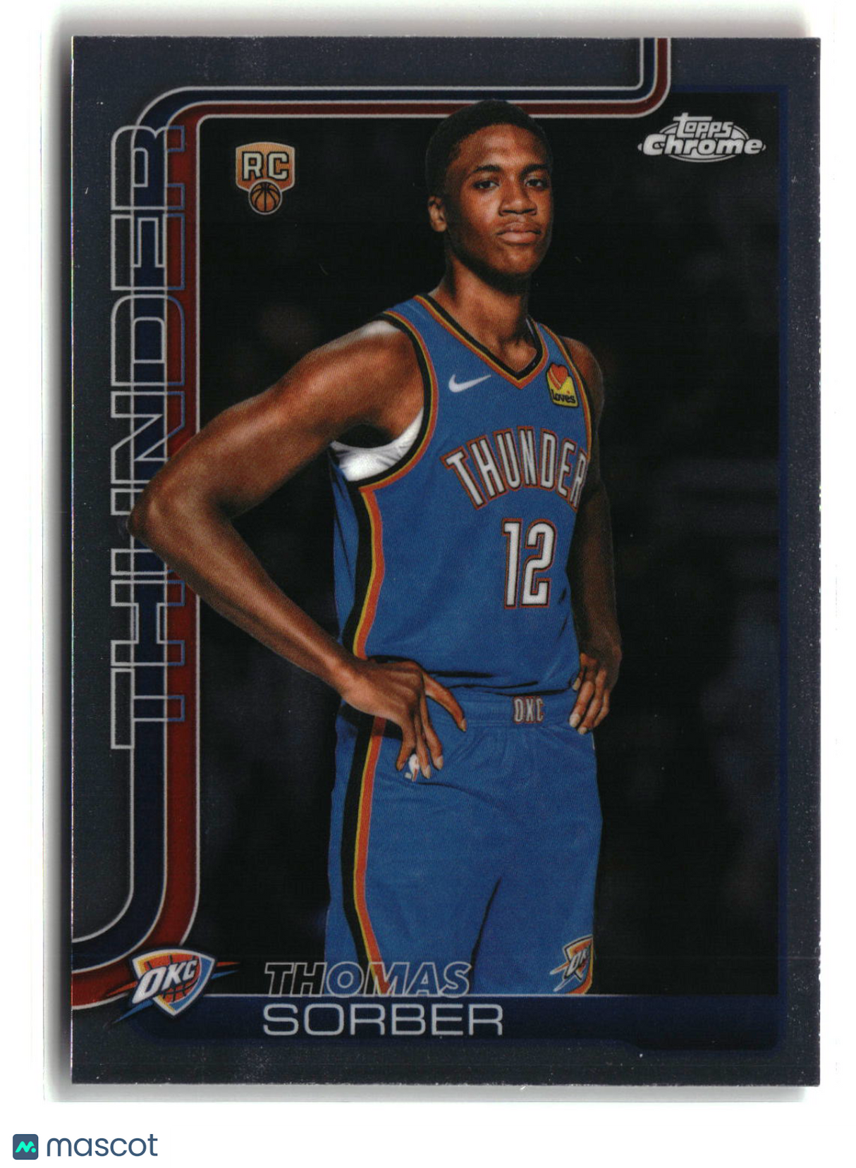 Thomas Sorber 2025-26 Topps Chrome Update #165