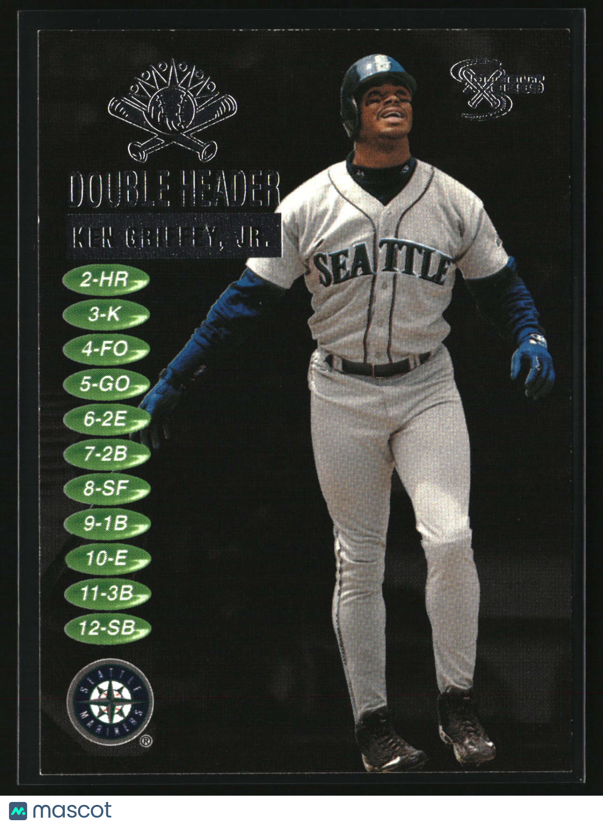 Ken Griffey Jr. 1998 SkyBox Dugout Axcess Double Header #8DH