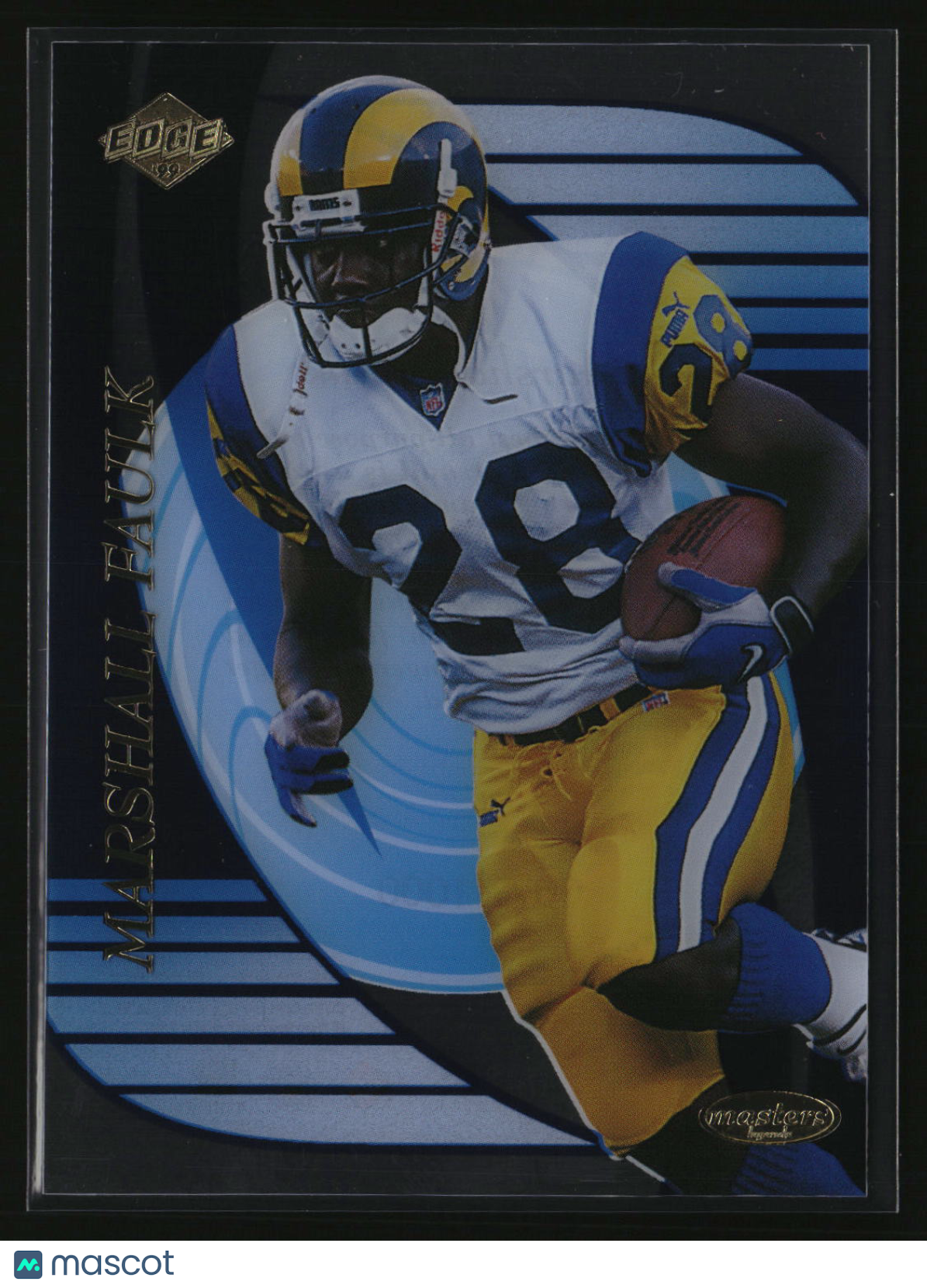 Marshall Faulk 1999 Collector's Edge Masters Legends #ML16 #/1000