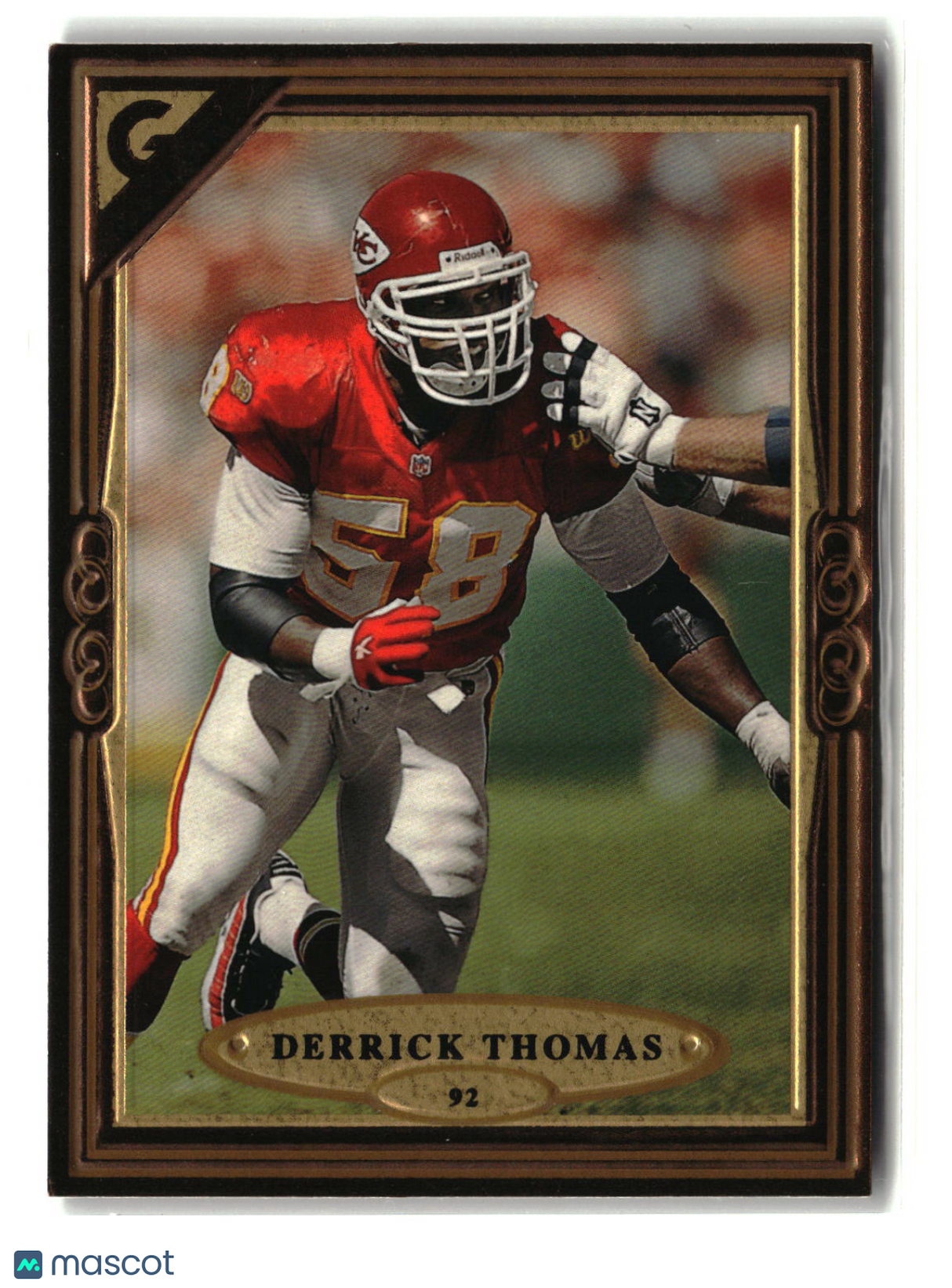 Derrick Thomas 1997 Topps Gallery #92