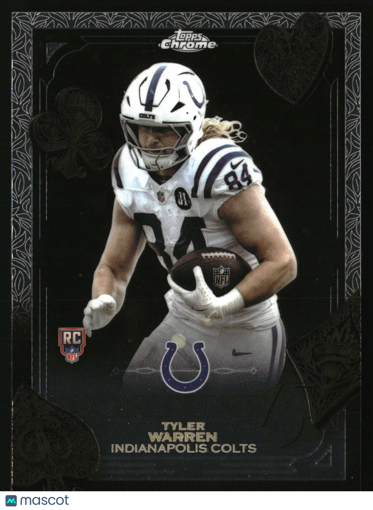 Tyler Warren 2025 Topps Chrome Fortune 15 #F15-30