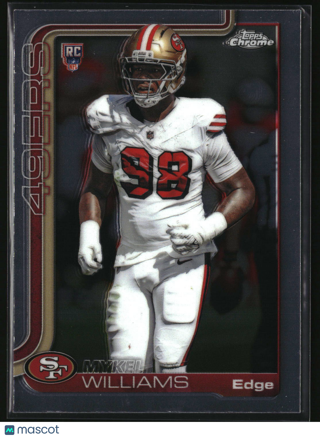 Mykel Williams 2025 Topps Chrome #352