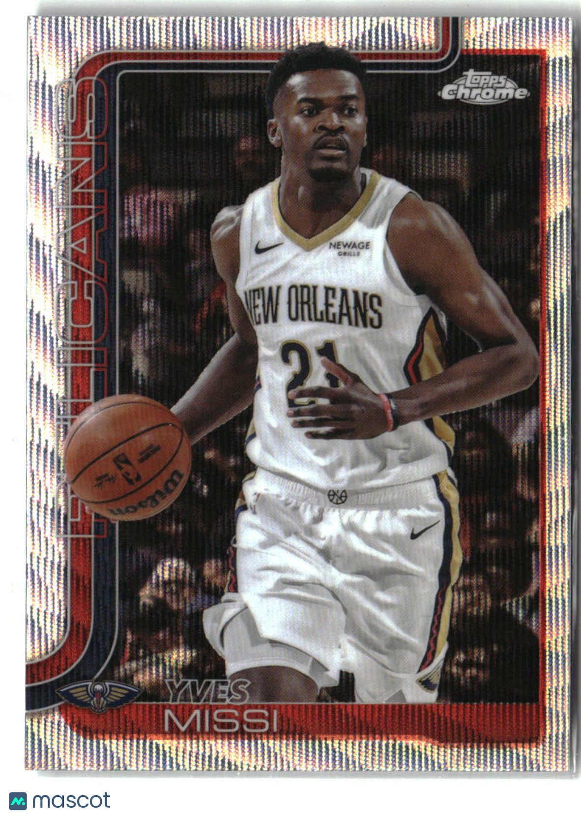 Yves Missi 2025-26 Topps Chrome Wave Refractor #102