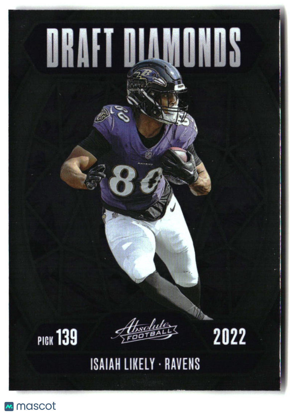 Isaiah Likely 2025 Panini Absolute Draft Diamonds #DD-ILY