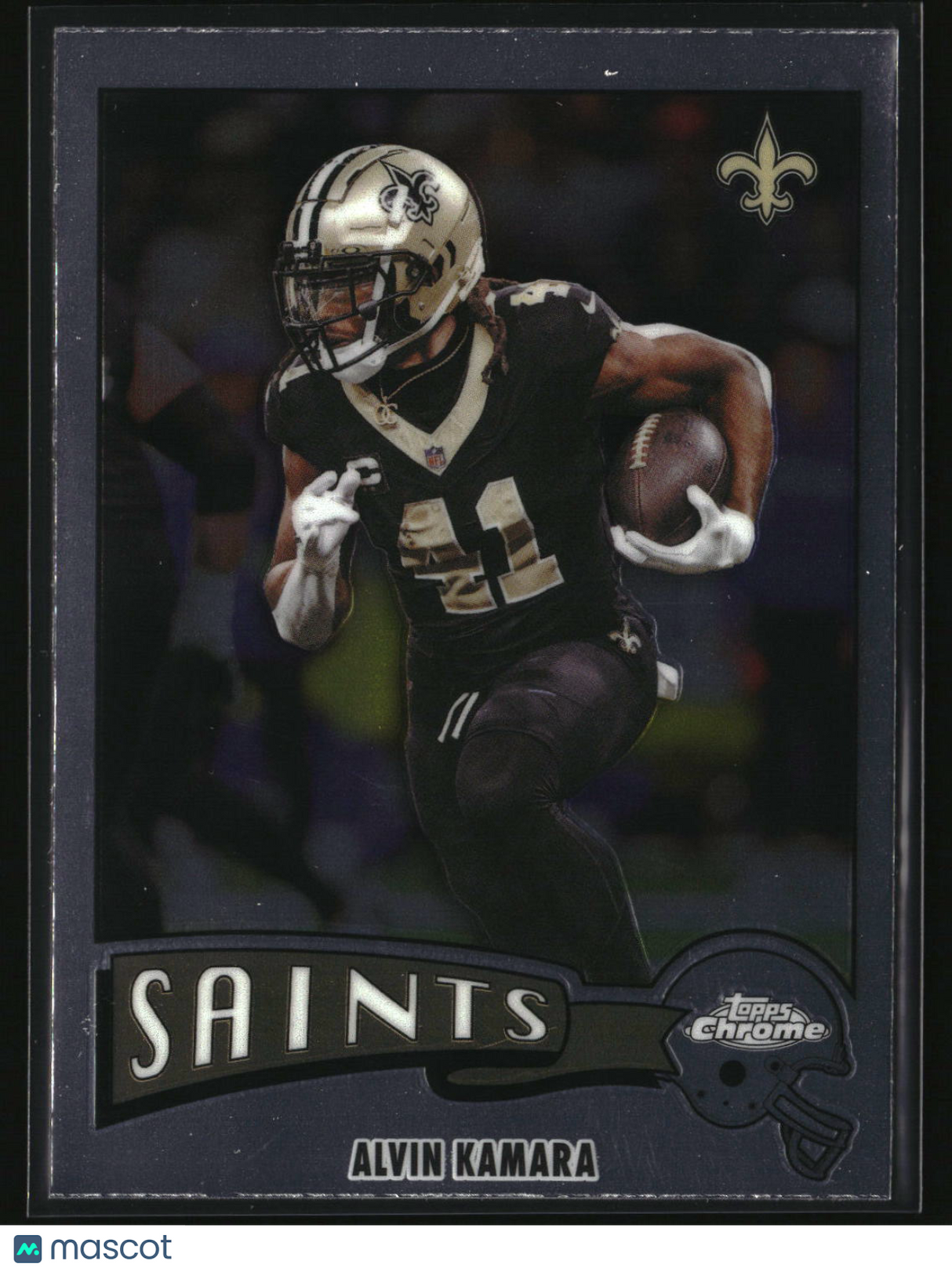 Alvin Kamara 2025 Topps Chrome 1975 Topps #1975-24