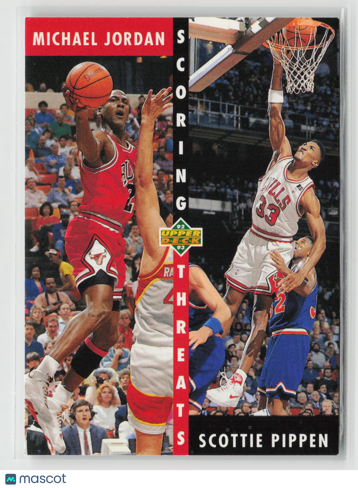 Michael Jordan / Scottie Pippen 1992-93 Upper Deck #62