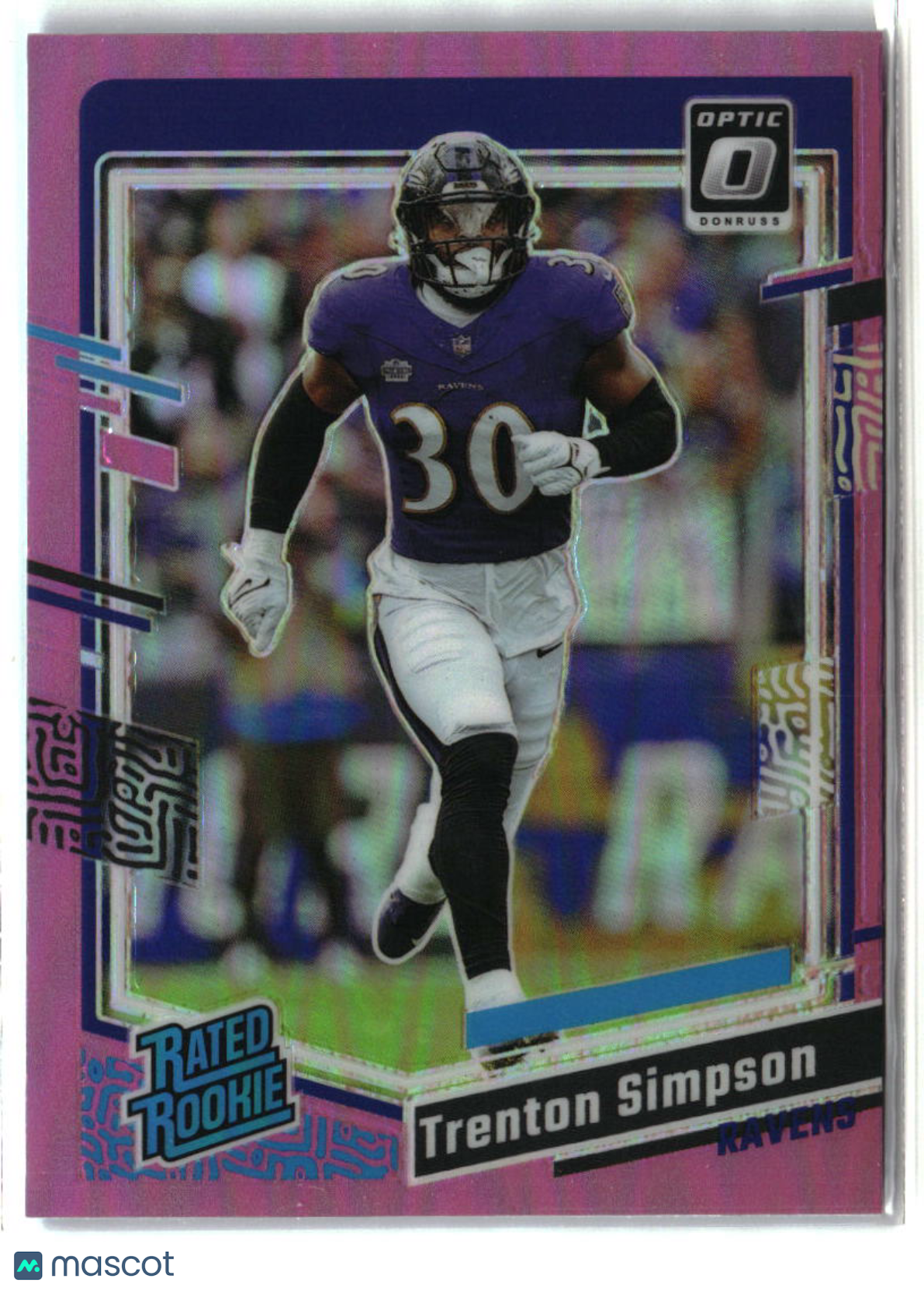 Trenton Simpson 2023 Donruss Optic Pink #209