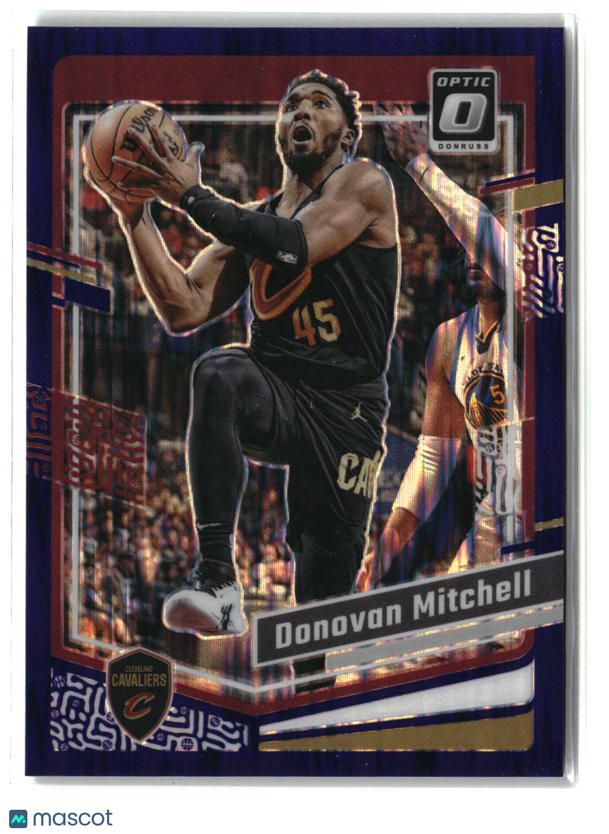 Donovan Mitchell 2023-24 Donruss Optic Purple Shock #26
