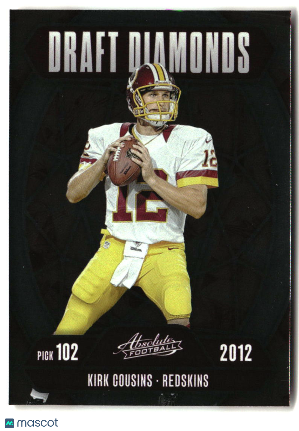 Kirk Cousins 2025 Panini Absolute Draft Diamonds #DD-NCS
